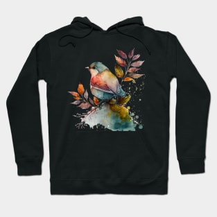 A nice  bird with leaves❤❤ Hoodie